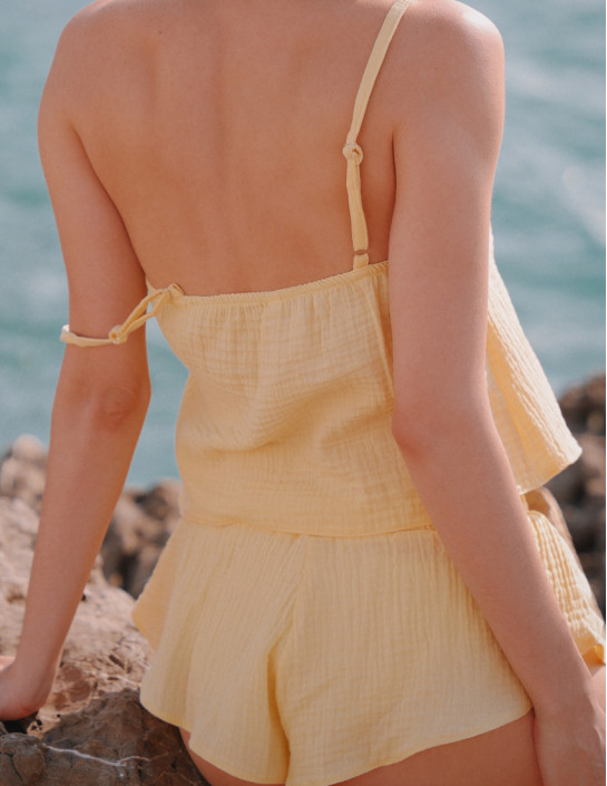 Short Top Yellow