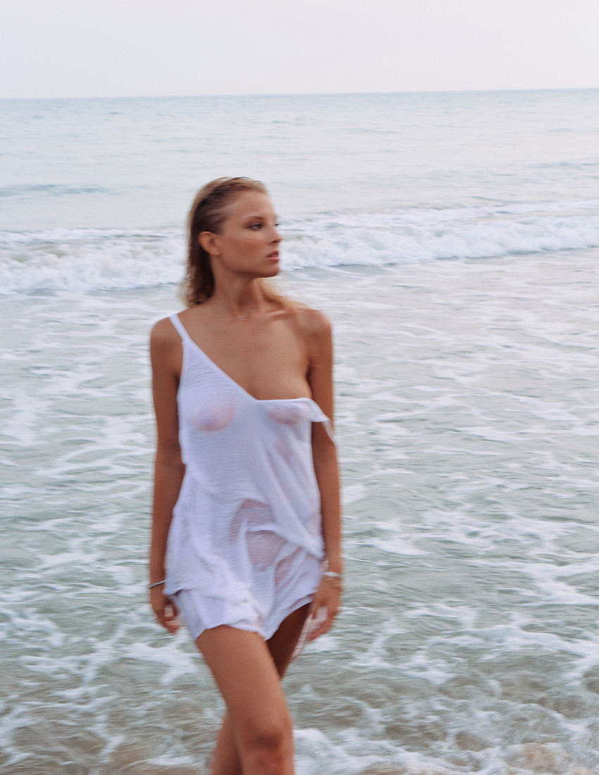 Minidress in White