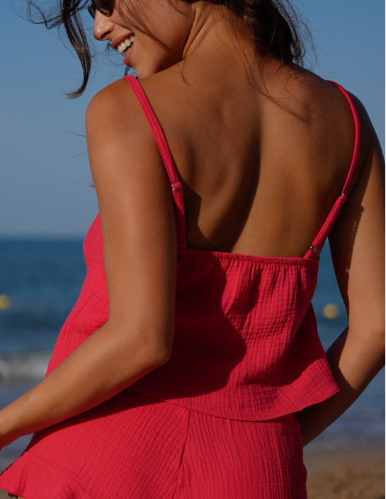 Short Top  Сoral