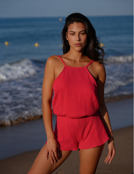 Jumpsuit with closed neckline Сoral